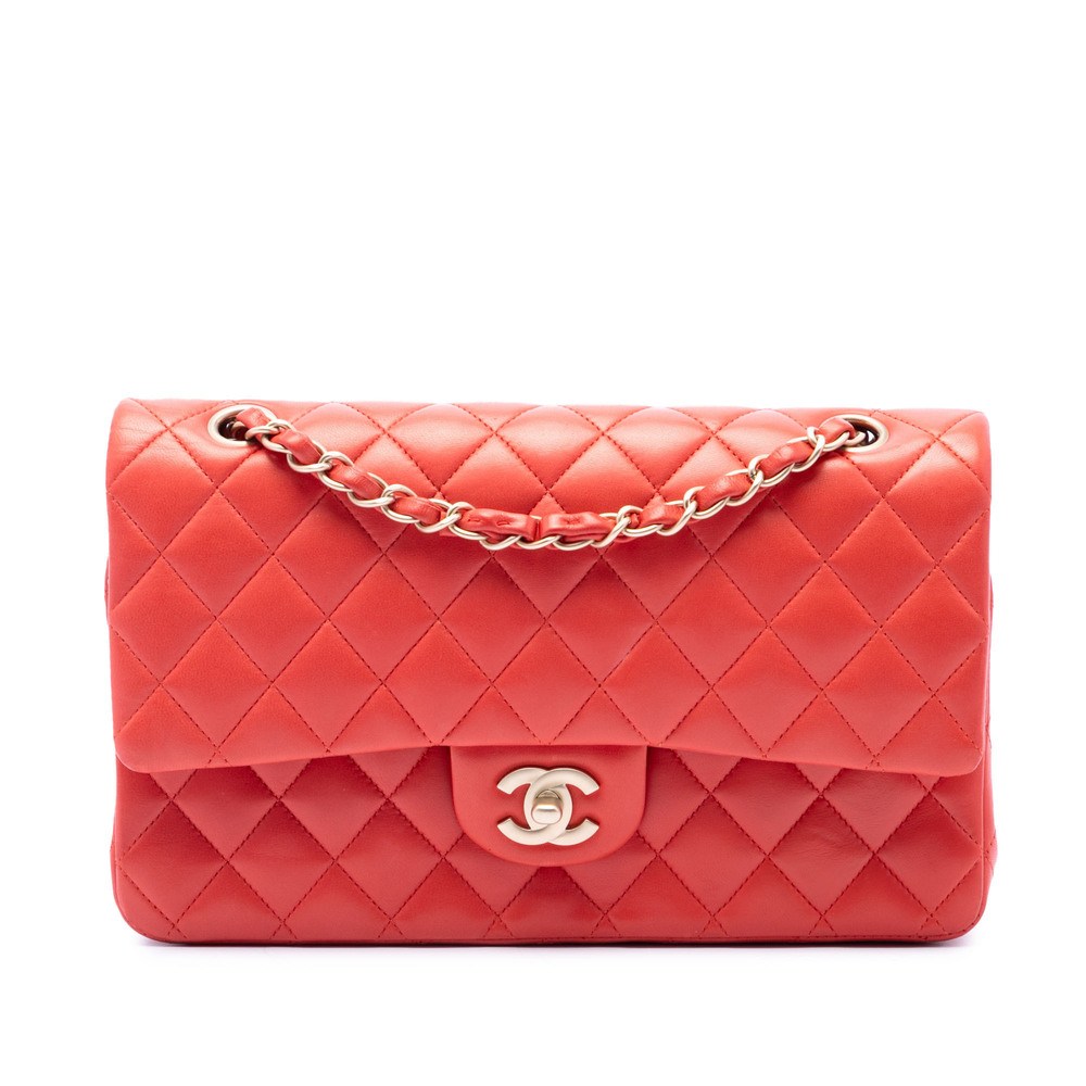 Pre-Loved Chanel Medium Classic Lambskin Double Flap